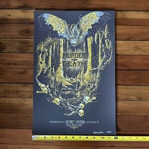 Murder By Death (band) 2015 Cavern Show Poster